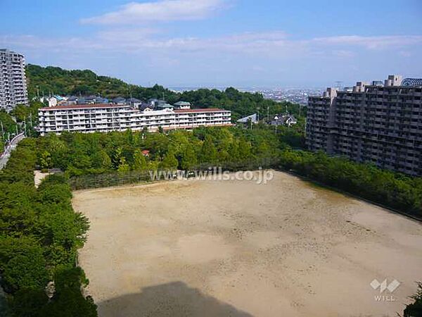 すみれガ丘中央公園の外観