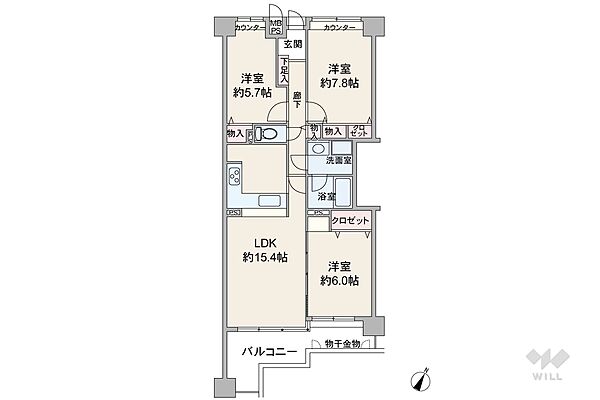 間取り：328000673170