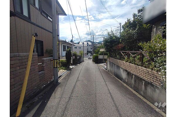 物件の前面道路［2026年8月20日撮影］