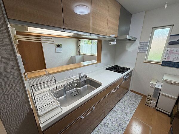 キッチン、CG加工しております！入居後のイメージの参考にご覧下さい！［2026年8月30日撮影］