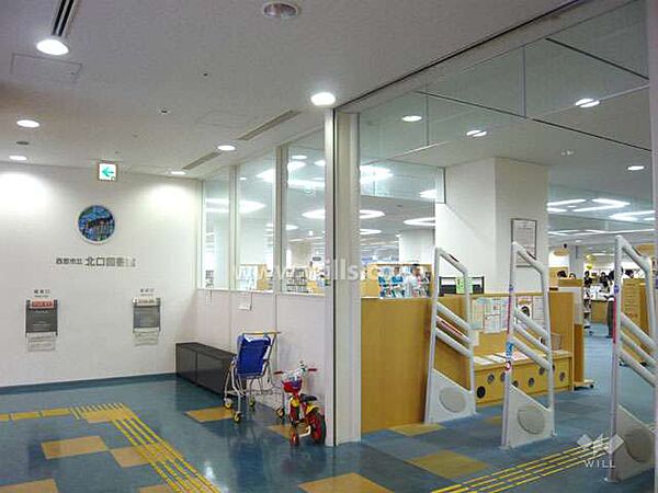 北口図書館の外観