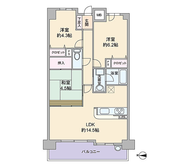 間取り：328000683159
