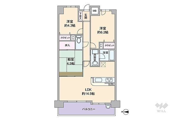 間取り：328000683159