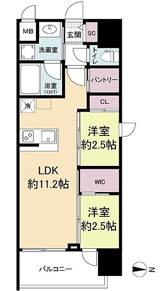 同じ建物の物件間取り写真 - ID:227079482786