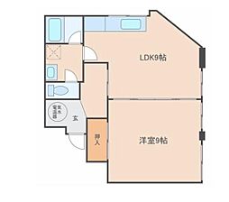 不二屋第2ビル 1LDKの間取図画像