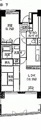 グリーンスパーク109 2LDKの間取図画像