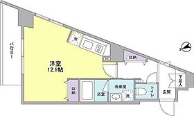 神奈川県川崎市中原区木月1丁目（賃貸マンション1R・8階・37.17㎡） その2