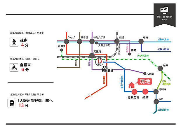 近鉄南大阪線は阿倍野エリアへのアクセスの良さはもちろん、橿原・飛鳥・吉野方面へのアクセスも良く仕事やお出かけに便利な路線です♪