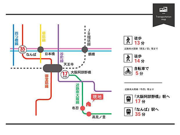 近鉄南大阪線は阿倍野エリアへのアクセスの良さはもちろん、橿原・飛鳥・吉野方面へのアクセスも良く仕事やお出かけに便利な路線です♪