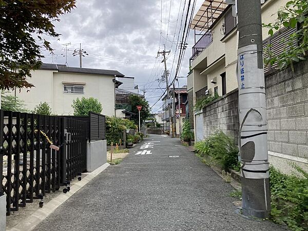 セットバック後・幅員約3.85ｍ
