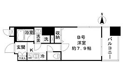 JR山手線 鶯谷駅 徒歩6分の賃貸マンション 9階1Kの間取り