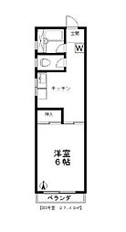 東京メトロ半蔵門線 押上駅 徒歩3分の賃貸マンション 3階1Kの間取り