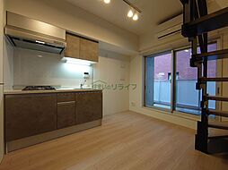 東京メトロ日比谷線 人形町駅 徒歩3分の賃貸マンション 5階1DKのリビング/ダイニング