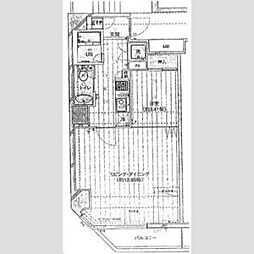 プレストアイディ秋葉原 1LDKの間取図画像