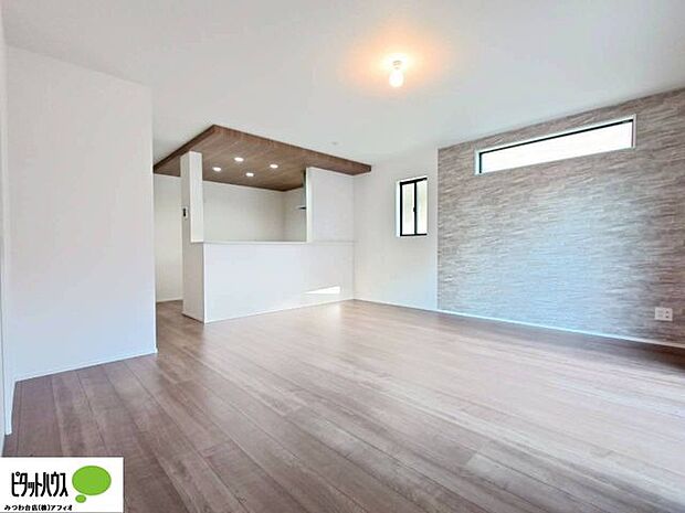 人気の対面キッチンで家族みんながいつも一緒。