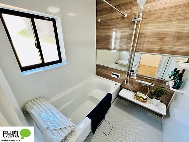 施工例写真 1日の疲れを癒す浴室休日の日はお子様とのコミュニケーションの場として