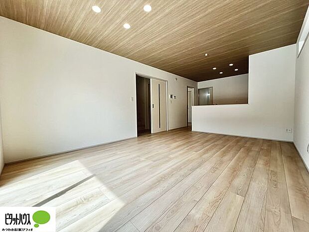 人気の対面キッチンで家族みんながいつも一緒。