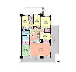 ユトリシア四番街 5LDKの間取図画像