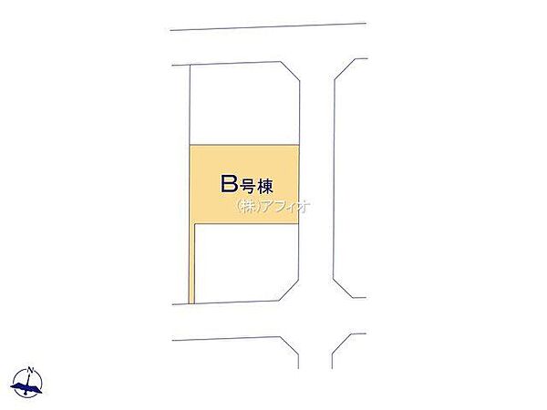区画図：B号棟