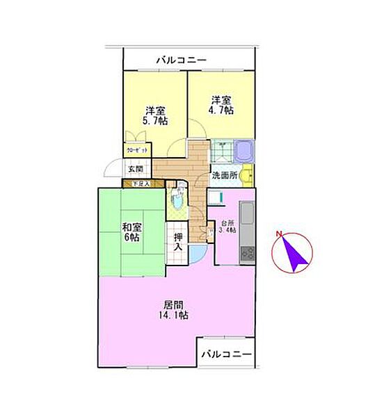 間取り：312001302442