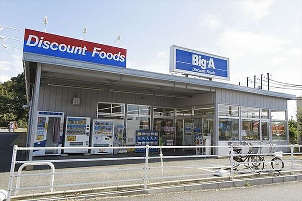 ビッグ・エー八千代八千代台西店 徒歩11分。 870m