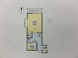 間取図画像 ワンルーム