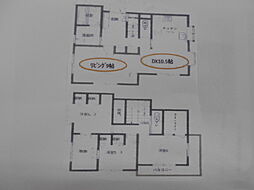 八王子市・京王高尾線めじろ台駅 4LDKの間取り