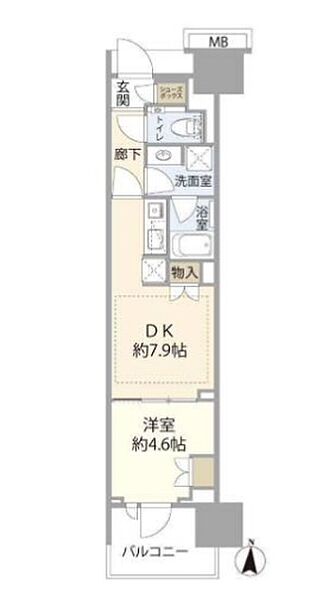 同じ建物の物件間取り写真 - ID:213098062501