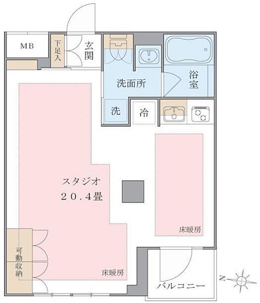 同じ建物の物件間取り写真 - ID:213107846848