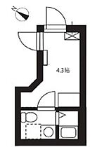 ザスカイ日本橋浜町 301 ｜ 東京都中央区日本橋浜町３丁目1-8（賃貸マンション1R・3階・11.19㎡） その2