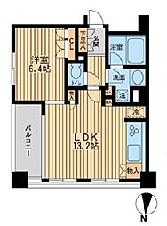 プロスペクト森下 6階1LDKの間取り