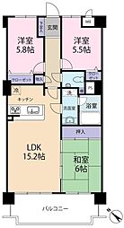 間取図画像 3LDK