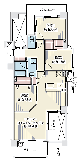 間取り：327002709061