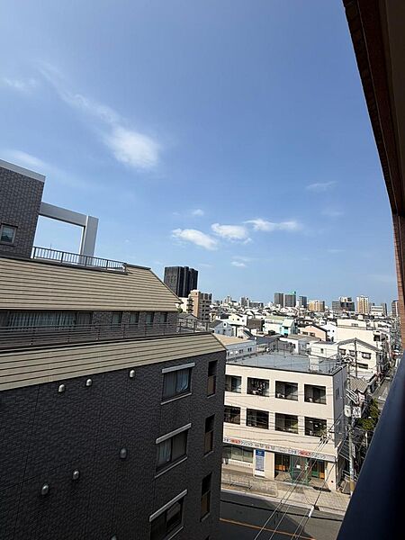 南側バルコニーから見える眺望