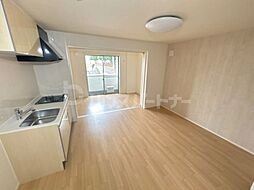 JR川越線 西大宮駅 徒歩18分の賃貸アパート 2階1LDKのリビング/ダイニング