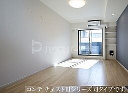 メルヴェーユ七里 1階1Kのリビング/ダイニング