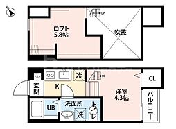 間取図画像 ワンルーム