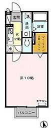 コーポラス・S 1Kの間取図画像