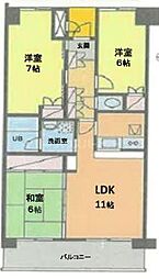 アーバンヴィラ 3LDKの間取図画像