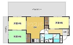 フェリーチェ大宮 3DKの間取図画像