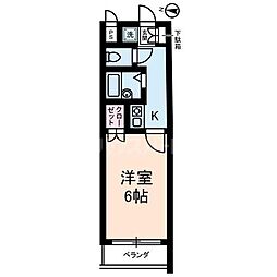 ドーチェスター大宮 1Kの間取図画像