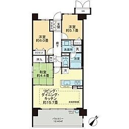 ポレスター大宮桜木町 3LDKの間取図画像