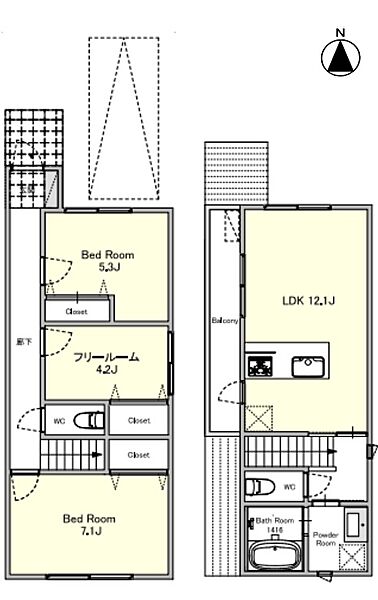 間取り：326000223733