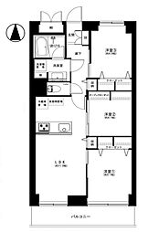 間取図画像 3LDK