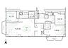 間取り：3LDK＋WIC角住戸の間取り。