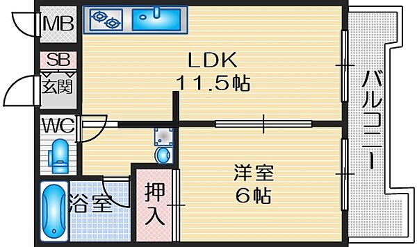 同じ建物の物件間取り写真 - ID:227086464584