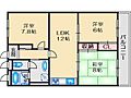 アパルトマン北千里7階9.5万円