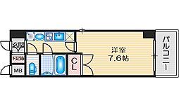 Ｅ−ＧＡＴＥ 5階1Kの間取り