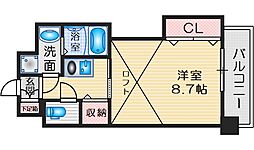 間取図画像 1K