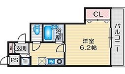 ソフィアコート 1Kの間取図画像
